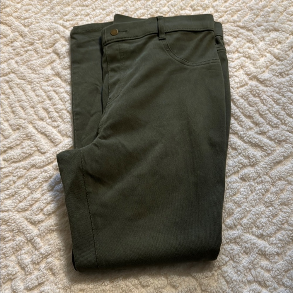 Green Skinny Jeggings